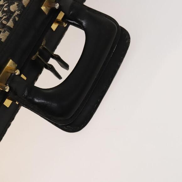 DIOR Trotter Canvas Trunk Navy Gold - Picture 7 of 12